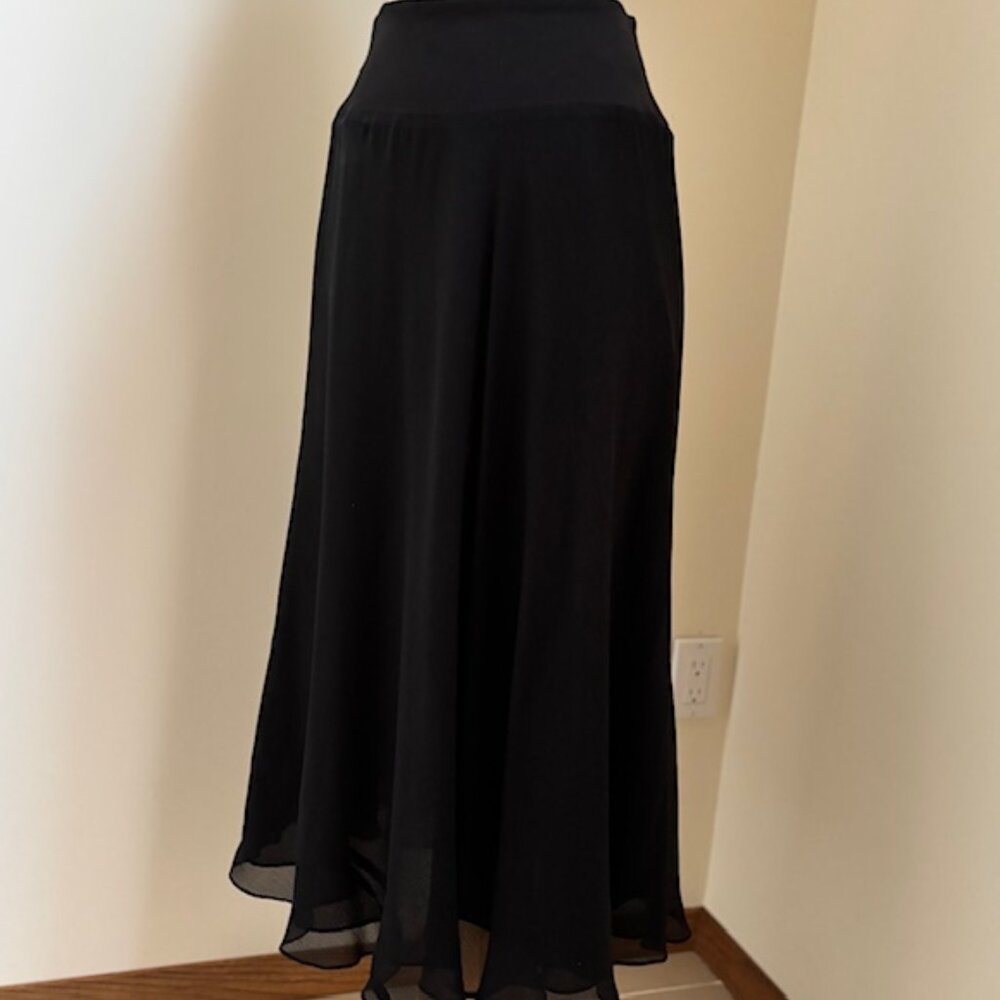 Black Midi Skirt